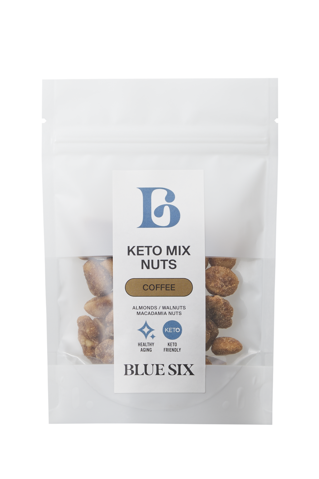 KETO MIX NUTS -COFFEE- 40g – BLUE SIX